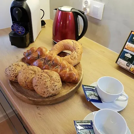 公寓 Gdansk Stare Miasto - Mirror Apartament - 43M, 4 Osoby, 2Min Od Starowki, Bezplatny Parking, Self Chek In