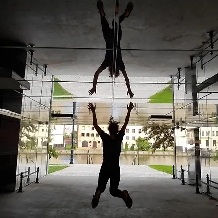 Gdansk Stare Miasto - Mirror Apartament - 43M, 4 Osoby, 2Min Od Starowki, Bezplatny Parking, Self Chek In * 格但斯克